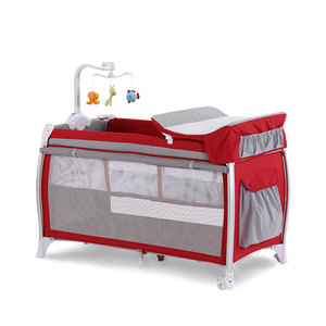 Culla per Neonati Moderna in Metallo Pieghevole e Regolabile in Altezza, per Uso Esterno, Ospedaliero e Alberghiero, Adatta per Camera da Letto e Soggiorno - Product Image 5