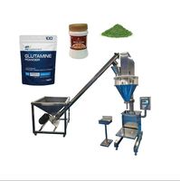 Machine de remplissage et de scellage semi-automatique pour l'emballage de poudre de café instantané, de détergent, de farine de maïs et de granulés de blé