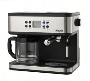 <span class=keywords><strong>Machine</strong></span> à café 2-en-1 : moulin à grains coniques haute pression 20 bars <span class=keywords><strong>et</strong></span> cafetière filtre 1,5 L avec fonction maintien au chaud - Product Image 1