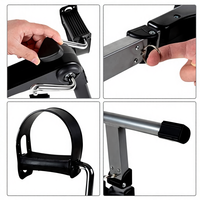 Mini stepper d'entraînement cardio en aluminium avec résistance pour une utilisation à domicile en intérieur