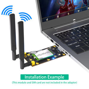 Adaptor NGFF(M.2) ke USB <span class=keywords><strong>3</strong></span>.0 dengan Slot Kartu SIM NANO Ganda untuk Modul 3G/4G/5G - Product Image 5