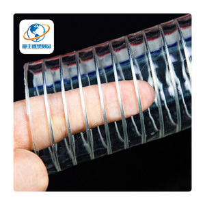Flexível <span class=keywords><strong>pvc</strong></span> aço fio sucção mangueira composta alta pressão aço fio mangueira para irrigação sistema bomba sucção tubo - Product Image 4