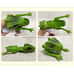 Lindo Juguete de Peluche de Dinosaurio para Dedos, Juguete de Goma Suave y Elástica con Lengua para Aliviar el Estrés, Juguete Interactivo para Padres e Hijos, Regalo para Niños - Product Image 2