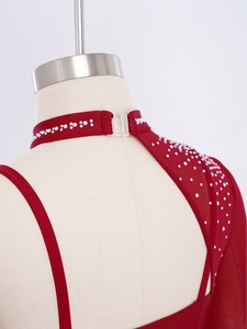 6-16 Kids Girls Competitive Hip Hop <b>Dance</b> Lyrical <b>Dance</b> <b>Dresses</b> Dancewear For Performances Stage Shows <b>Dance</b> Competitions - Product Image 5