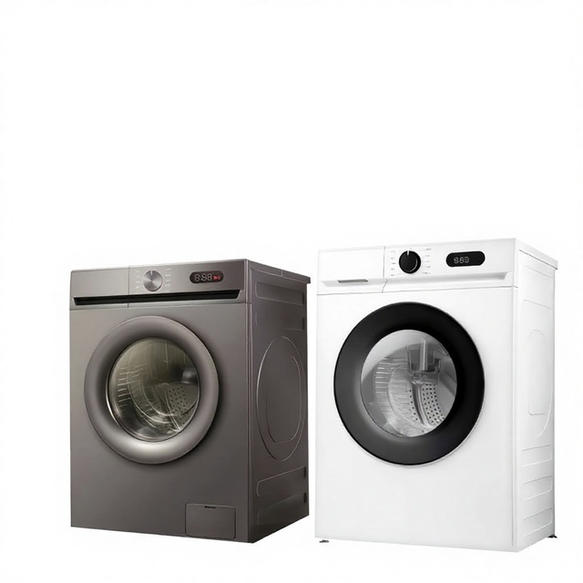 Automatic Front-load Drum Washing Machine 7-10KG Embedded Stainless Steel Tub LED Digital Screen High Efficiency Large Capacity