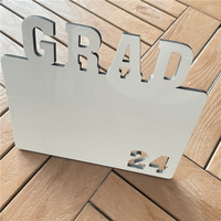 Cadre photo de sublimation MDF vierge pour diplôme et plaques de sublimation 2024, 150x180mm, 5mm, écologique, moderne, revêtement haute brillance