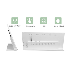 Pantalla de menú de mesa digital Reproductor de publicidad Tablero de menú de té de la leche Señalización digital de escritorio - Product Image 6