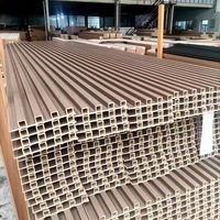 Panel de Revestimiento de Pared de PVC/WPC Personalizado, Moderno, Impermeable, para Hoteles, Decorativo para TV, Estilo Popular en Internet