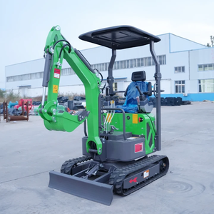 Недорогой компактный экскаватор на гусеничном ходу для любых типов местности, мини-экскаватор для фермерских работ, 1,2 тонны, мощный дизельный двигатель, микро-экскаватор - Product Image 3