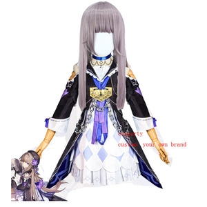 Costume de cosplay Ecoparty <span class=keywords><strong>Herta</strong></span> Honkai, jeu Honkai Star Rail pour fille, tenues de cosplay complètes, costumes de fête, costumes d'Halloween - Product Image 1