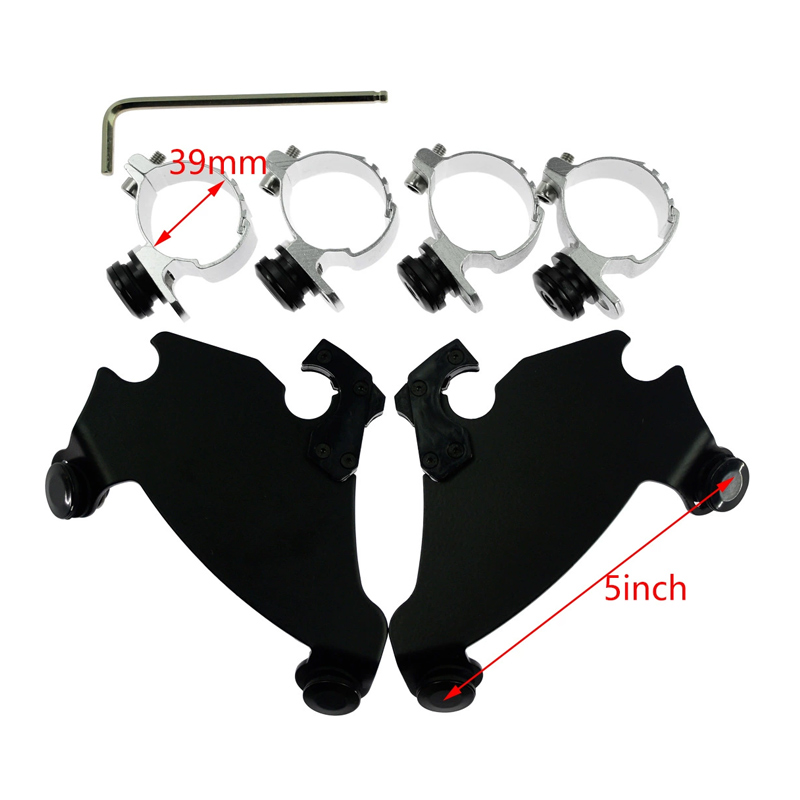 Sportster plate + 39MM accessory