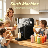 Machine à glace électrique professionnelle 2L pour hôtellerie et usage domestique, garantie 1 an, fiable, origine Zhejiang
