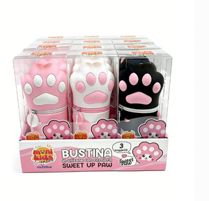 Vente flash - Trousse à crayons en silicone 3D en forme de patte de chat - Sac de papeterie - Fournitures scolaires mignonnes et <span class=keywords><strong>kawaii</strong></span> pour enfants - Product Image 3