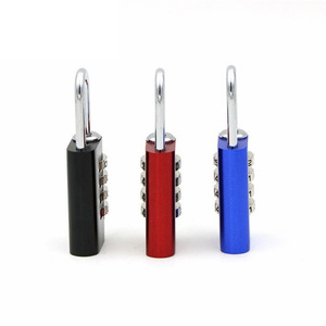 Nhà Máy xmm-8094 Hợp Kim Nhôm Kết Hợp Tùy Chỉnh Màu Sắc Du Lịch Hành Lý Vali An Ninh Mật Khẩu Khóa Với 3 Chữ Số Ổ Khóa - Product Image 3