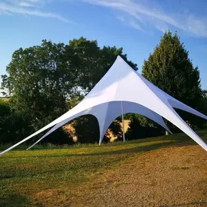 8m 10m 12m Outdoor Single Point Canopy Star Shade Spider Tent para venda
