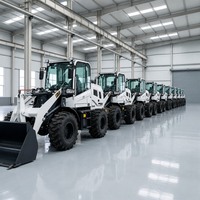 ISO-zertifizierter Knickgelenk-Radlader CE EPA 4WD Kompakter Holzgreifer Chinesischer OEM Maßgefertigter Landwirtschafts- und Bau-Lader