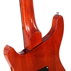 <span class=keywords><strong>Guitarra</strong></span> Eléctrica de 22 Cuerdas con Chapa de Caoba con Rayas de Tigre, de Buena Calidad y Duradera, en Oferta a Bajo Precio, Color Opcional - Product Image 4