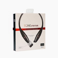 Imprimé personnalisé tour de cou casque dans l'oreille sans fil Bt sport écouteur casque boîte