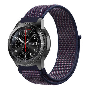 Bracelet de montre en nylon durable et tendance, 20 mm 22 mm, bracelet de montre sport pour homme et femme, pour <span class=keywords><strong>Samsung</strong></span> Galaxy <span class=keywords><strong>Watch</strong></span>, fermeture à boucle - Product Image 5