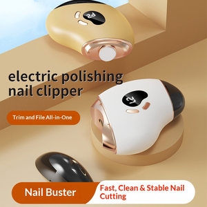 <span class=keywords><strong>Coupe</strong></span>-ongles électrique automatique rechargeable par USB, lime à ongles, <span class=keywords><strong>coupe</strong></span>-ongles, outils de polissage avec lumière pour bébé et adulte - Product Image 5