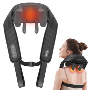 <span class=keywords><strong>Masajeador</strong></span> Eléctrico Inalámbrico <span class=keywords><strong>Shiatsu</strong></span> para Cuello y Hombros con Calor, Últimos Productos de <span class=keywords><strong>Comfier</strong></span> 2024 - Product Image 1