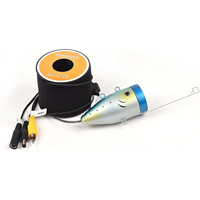 Caméra de pêche sous-marine 15M avec détecteur de poissons, écran LCD 7 pouces, 12 LED blanches pour la pêche sur glace