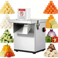 Industriële aardappel- en groentesnijmachine, hoge capaciteit (600 kg/uur), 220V, laag geluidsniveau, geschikt voor bakkerijen en fruitverwerkingsbedrijven, Henan