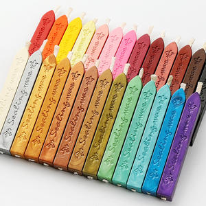 Barras de Cera para Sellar, Forma Rectangular de 9x1.2cm, para Sellado de Cartas, con Núcleo en Inglés - Product Image 1