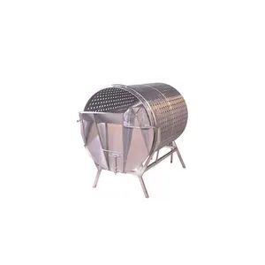 Hot Sale Portable Stainless Steel Small Drum Type Professional Fruit Vegetable Washing Machine