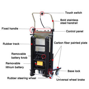इलेक्ट्रिक भारी भार सीढ़ी चढ़ने ट्रक मोवर बाउट आपूर्तिकर्ता - Product Image 4