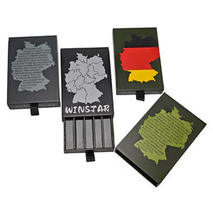 Die Zigarettenschachtel aus Pappe hat einen herausziehbaren Kordelzug und eine Inneneinteilung. - Product Image 6