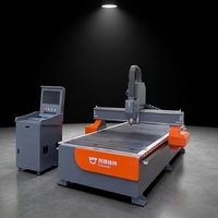 Máquina CNC Router para Madera de 2.2KW con Enfriamiento por Aire, Línea de Producción de Juguetes de Madera, Placa de Control con Puerto USB, Nivel Básico