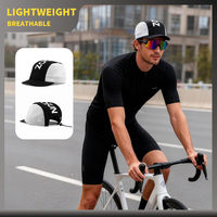 Gorra de Ciclismo Personalizada con Logotipo Reflectante, Gorras Ligeras para Correr, Transpirables, Elásticas, para Deportes al Aire Libre, Gorra de Campamento