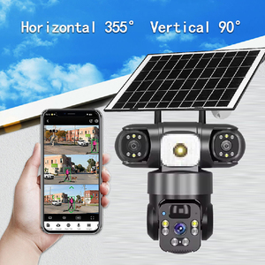 <span class=keywords><strong>3</strong></span> ống kính 4G IP Camera HD 6MP ngoài trời giám sát máy ảnh tầm nhìn ban đêm hai chiều PTZ di động theo dõi CCTV Camera an ninh nhà - Product Image 2