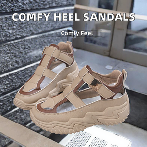 รองเท้าผ้าใบส้นสูงแบบไขว้สวมใส่สบายสำหรับผู้หญิง ระบายอากาศได้ดี พื้นนุ่ม เพิ่มความสูง รีไซเคิลได้ สำหรับฤดูใบไม้ผลิ - Product Image 3