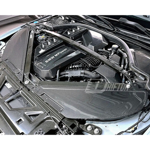 Cubierta de Panel de Entrada de Aire del Compartimento del Motor de Fibra de Carbono Seca para BMW G87 M2 2023-2027 - Product Image 3