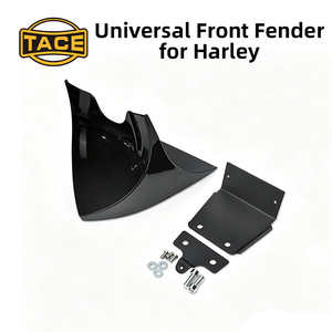 Protector de Motor Inferior para Motocicleta, Carenado Frontal para Harley XL883, Protector de Chasis Inferior Universal, Guardabarros Negro Brillante - Product Image 6