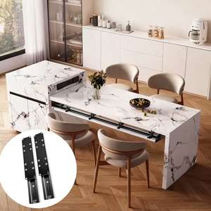 JIN RUI DA Island Table 47 * من من طراز JIN RUI DA stand 47 * من خلال جهاز سكة انزلاقية متداخلة وظيفية حديثة لسطح الطاولة - Product Image 1