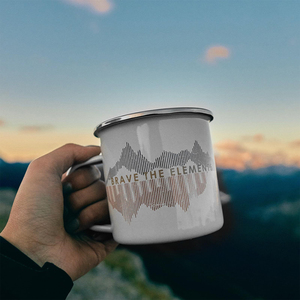 Tazze smaltate personalizzate da 500 ml di alta qualità, disponibili in Spagna, materiale per trasferimento a caldo, tazze bianche per sublimazione, per vendita all'ingrosso. - Product Image 5