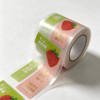 Film d'emballage flexible laminé PA/PE imprimé sur mesure, thermoscellable, pour sachets de confiture de fruits, machine d'emballage automatique