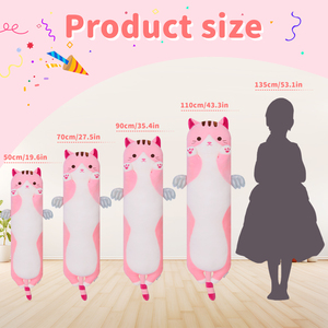 Bán Buôn 30 + Phong Cách Sang Trọng Dài Gối Tùy Chỉnh Plushie Đồ Chơi Thú Nhồi Bông Nhà Sản Xuất Trong Chất Lượng Cao Với Phí Giá Rẻ - Product Image 5