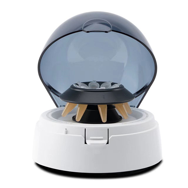 IKEME 0.2ml 0.5ml 1.5ml 2ml Tubes Micro Centrifugeuse Portable Medical Mini Lab Small Centrifuge Machine Pcr Microcentrifuge