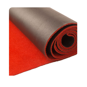 Alfombra antideslizante de poliéster tejida lavable hecha a máquina de pila alta gruesa de uso comercial Source Factory - Product Image 1