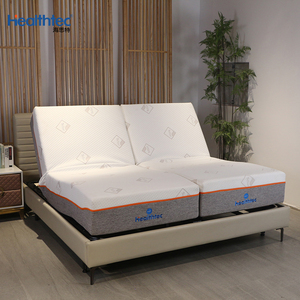 Wireless Remote Control Adjustable <b>Bed</b> With Massager Motor Adjustable <b>King</b> Smart <b>Bed</b> Frame D0181 <b>Bed</b> <b>King</b> <b>Size</b> D0181 D0 - Product Image 3