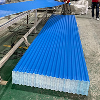 Hitzebeständige Trapezförmige Langspann-UPVC-Wellblechdachplatte Industriequalität Harz-PVC-Dachpaneel