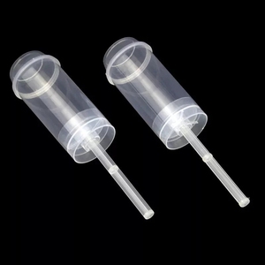Contenedores <span class=keywords><strong>de</strong></span> plástico para helado <span class=keywords><strong>de</strong></span> gelatina con tapas y base, dispensadores <span class=keywords><strong>de</strong></span> cake pops para postres, confeti, Navidad, San Valentín - Product Image 1