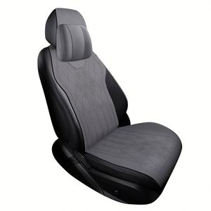 Tapis de selle universel en suède respirant 24 pièces pour toutes les saisons, modèle exclusif transfrontalier, best-seller Amazon pour voiture modifiée - Product Image 5