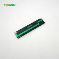Panneau solaire monocristallin mini en époxy haute efficacité 0,1W 0,3W 22,7% IP67 étanche 3V 5V pour électronique DIY OEM