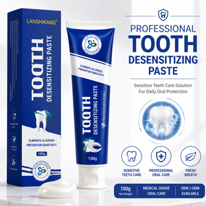 <span class=keywords><strong>Pasta</strong></span> <span class=keywords><strong>Dental</strong></span> Herbal <span class=keywords><strong>Desensibilizante</strong></span> de Marca Privada OEM, Menta Fresca Suave, Calma los Dientes Sensibles, Anti-Caries y Blanqueadora para el Hogar - Product Image 1