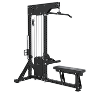 Barres parallèles assistées en acier, barre horizontale, machine à dips universelle, équipement de musculation commercial pour salle de sport